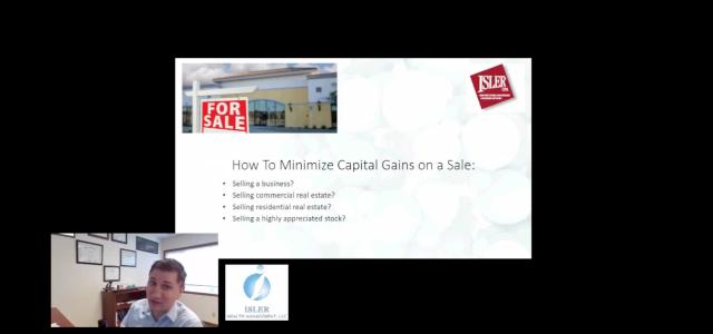 Minimize Capital Gains On A Sale | Isler Wealth Management